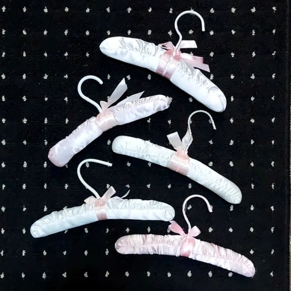 Satin•Padded Children's Boutique Hanger Assortment • Set of 5